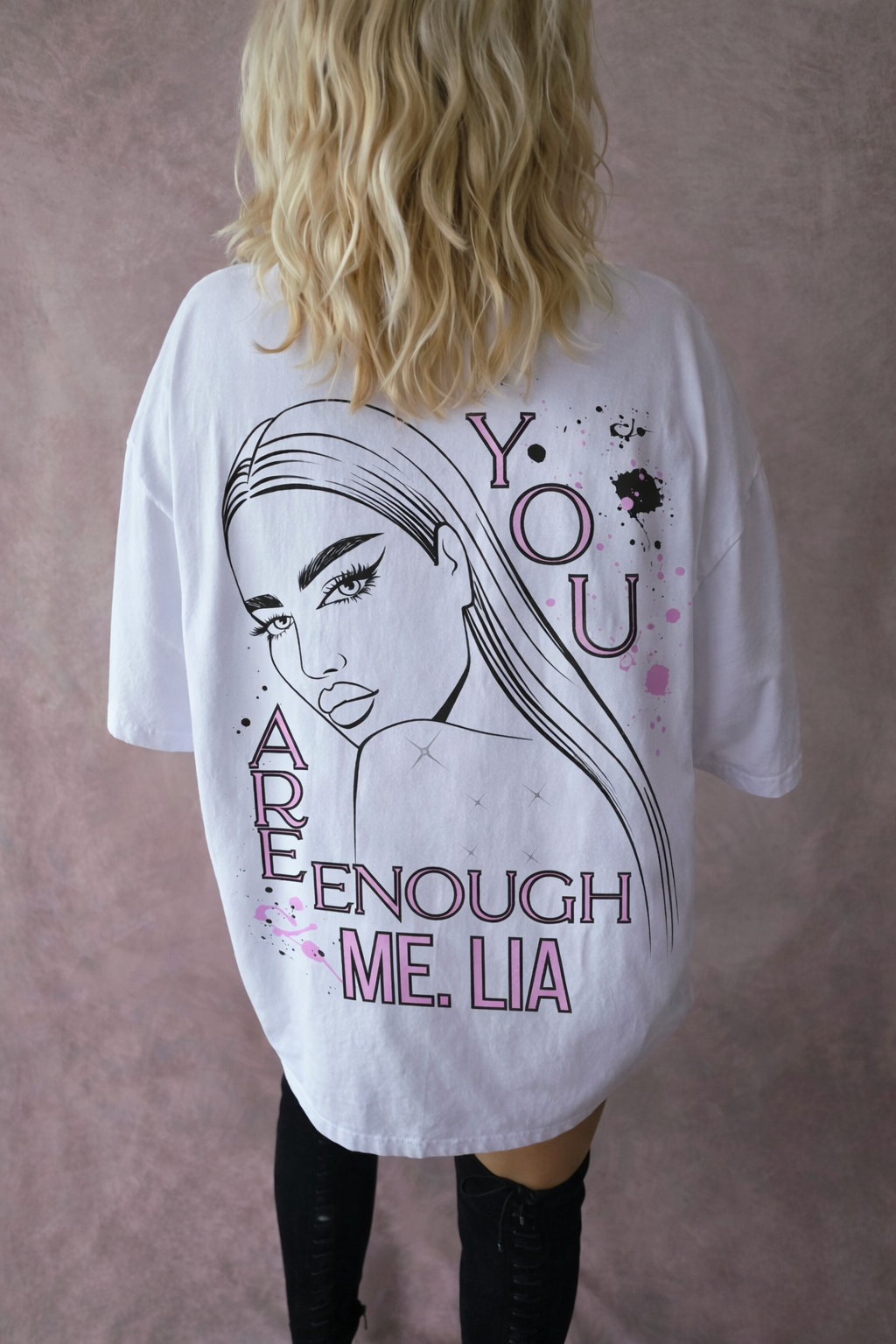 #07 T-Shirt-Kleid/T-Shirt Oversize Fit |enough