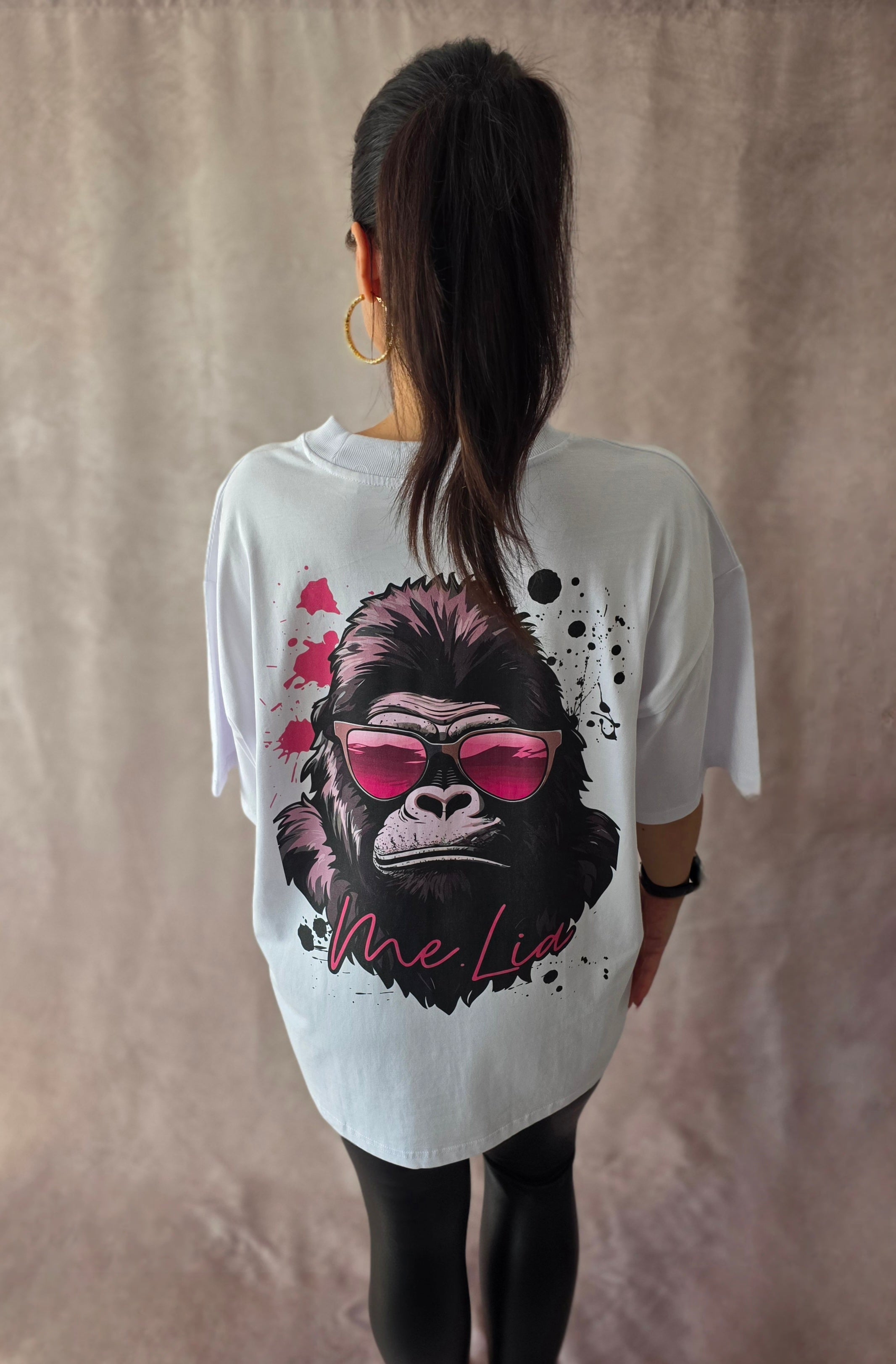 #02 T-Shirt-Kleid Oversize Fit |monkey