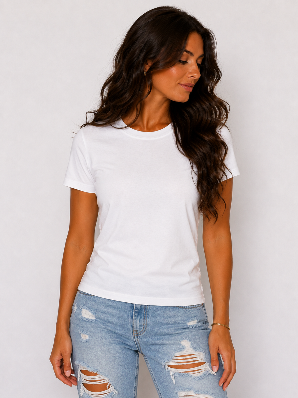#14 T-Shirt Woman Comfort Fit |Urbanrabbit pink