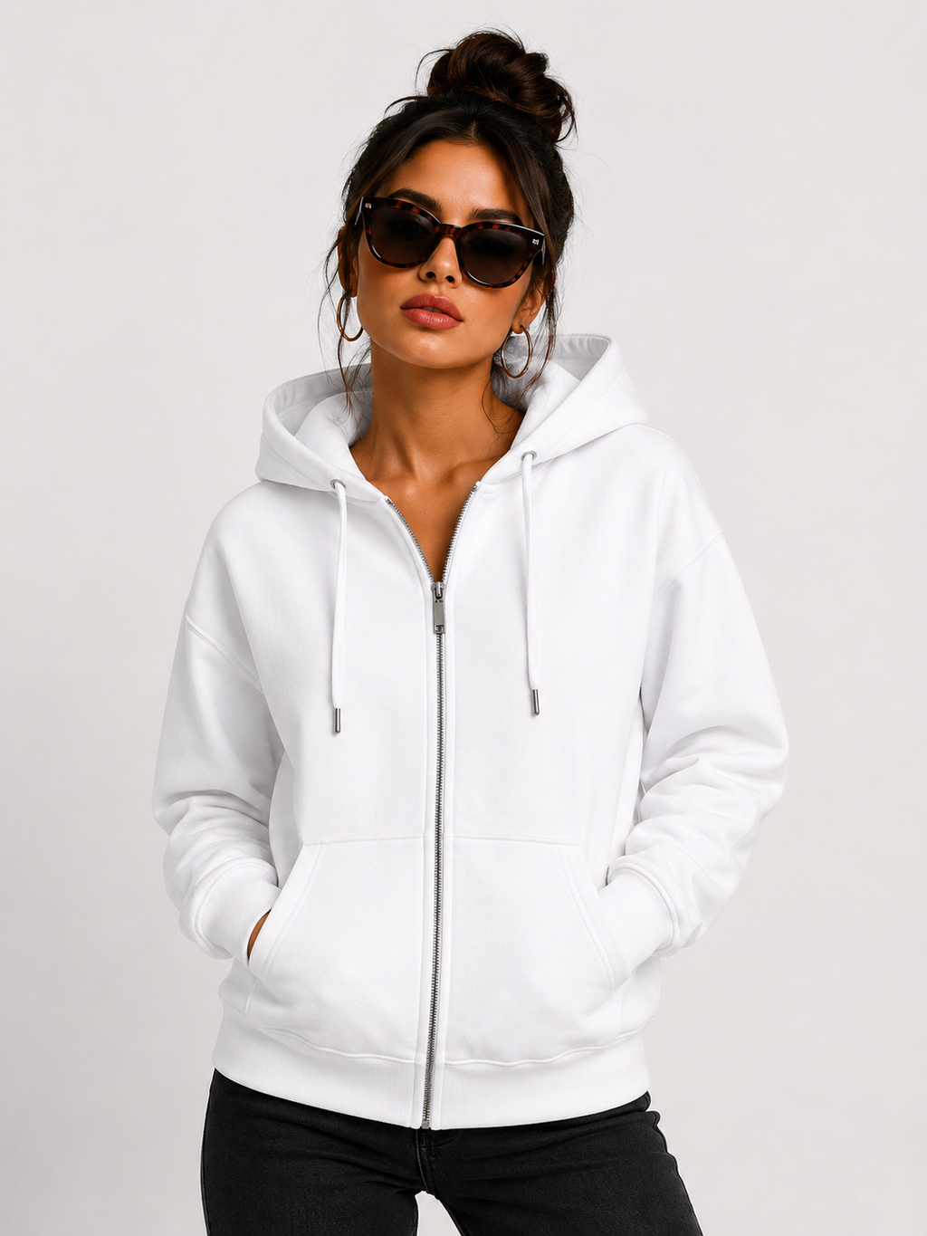 #666 Hoodie Jacke | unisex |Urbanrabbit