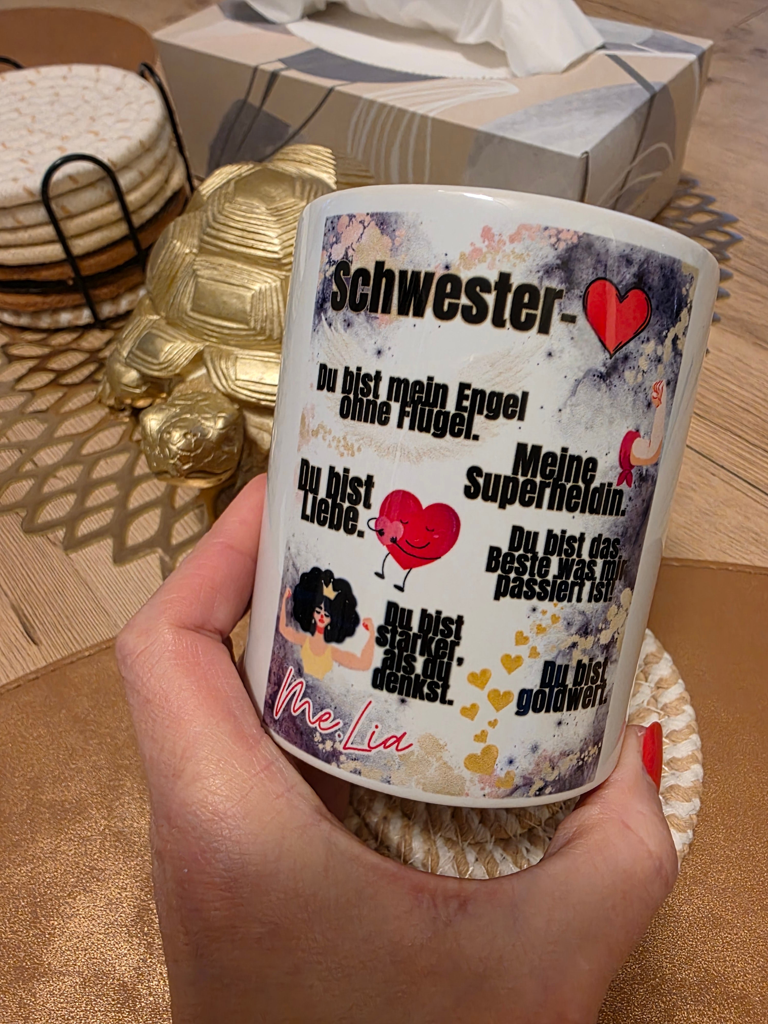 #15 Tasse |Schwester