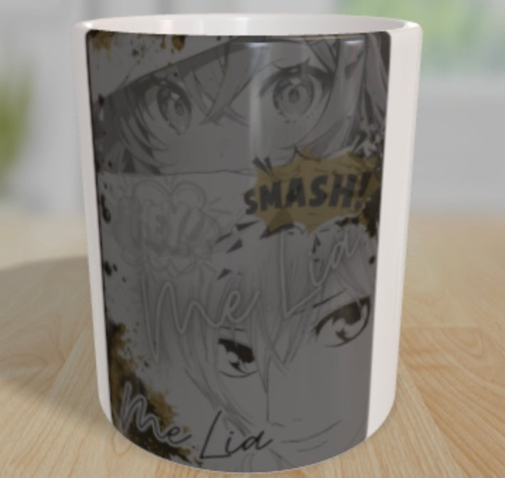 Panoramatasse schwarz #02 mangaboy