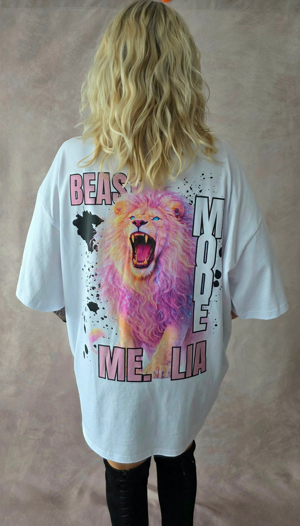 #01 T-Shirt-Kleid Oversize Fit |BeastMODE