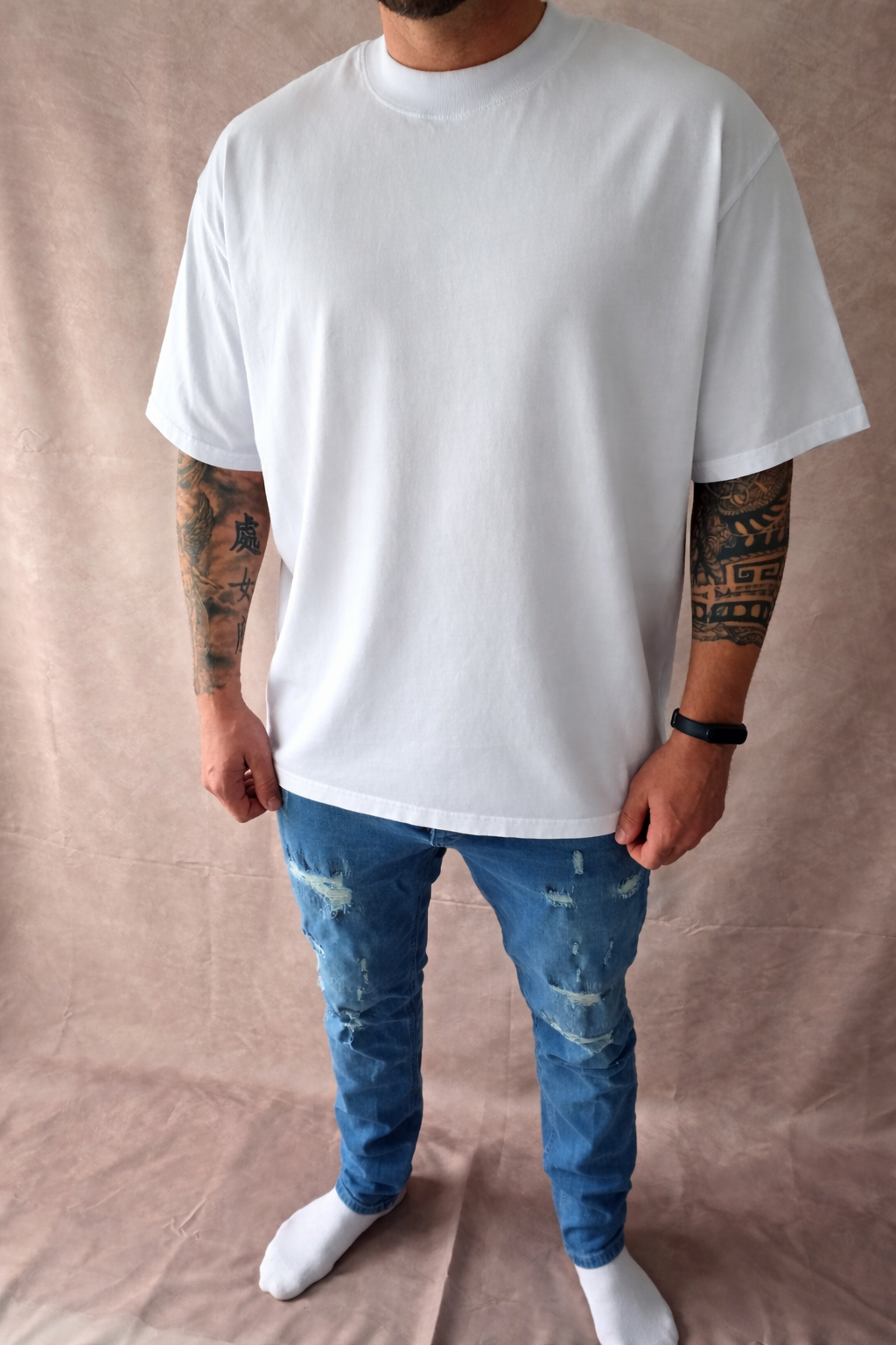 #02 T-Shirt Oversize| Premium-Shirt Männer Fit |monkey