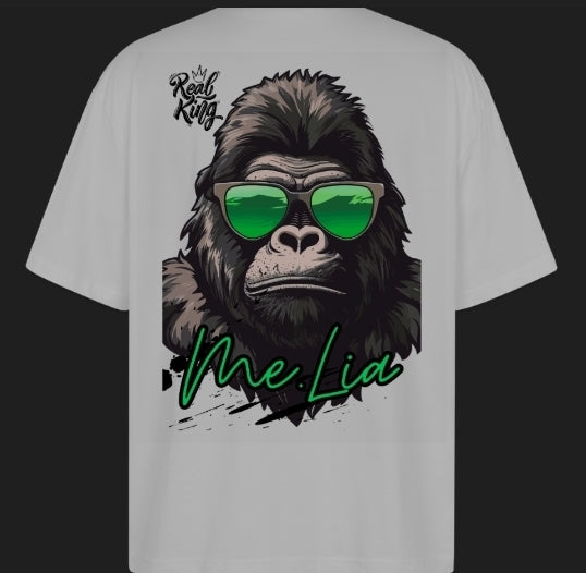 T-Shirt Oversize Premium-Shirt Männer|Frauen| Fit #03 monkey