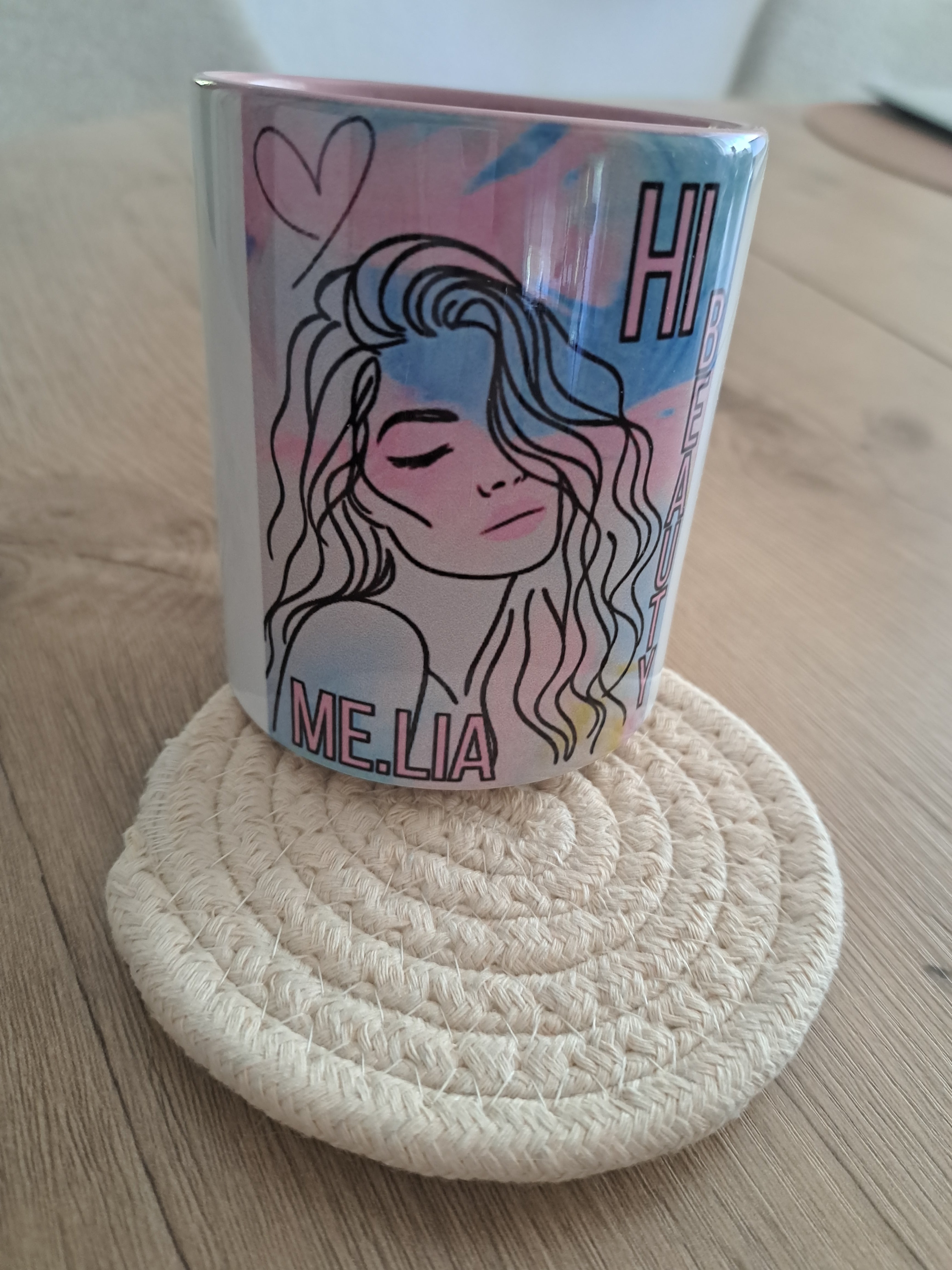 Panoramatasse rosa #04 HiBeauty