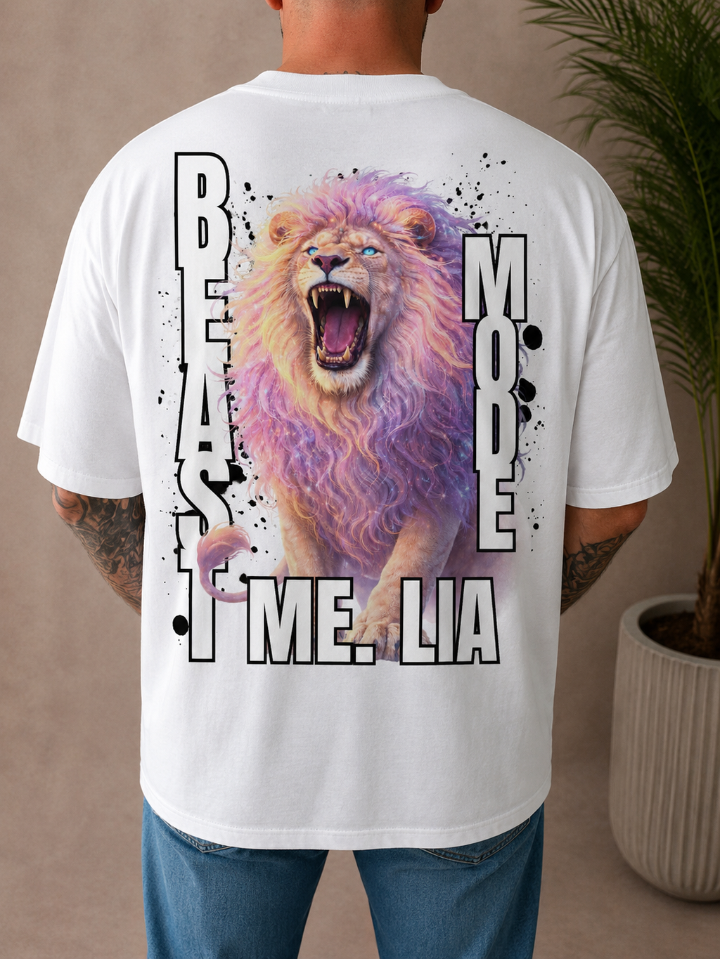 #01 T-Shirt Oversize| Premium-Shirt Männer Fit |BeastMODE