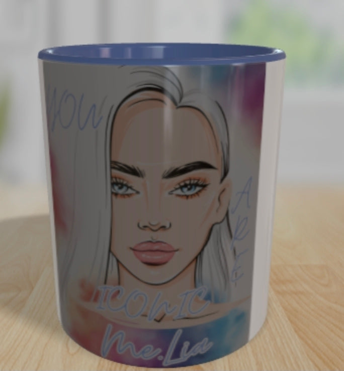 Panoramatasse blau #07 iconic