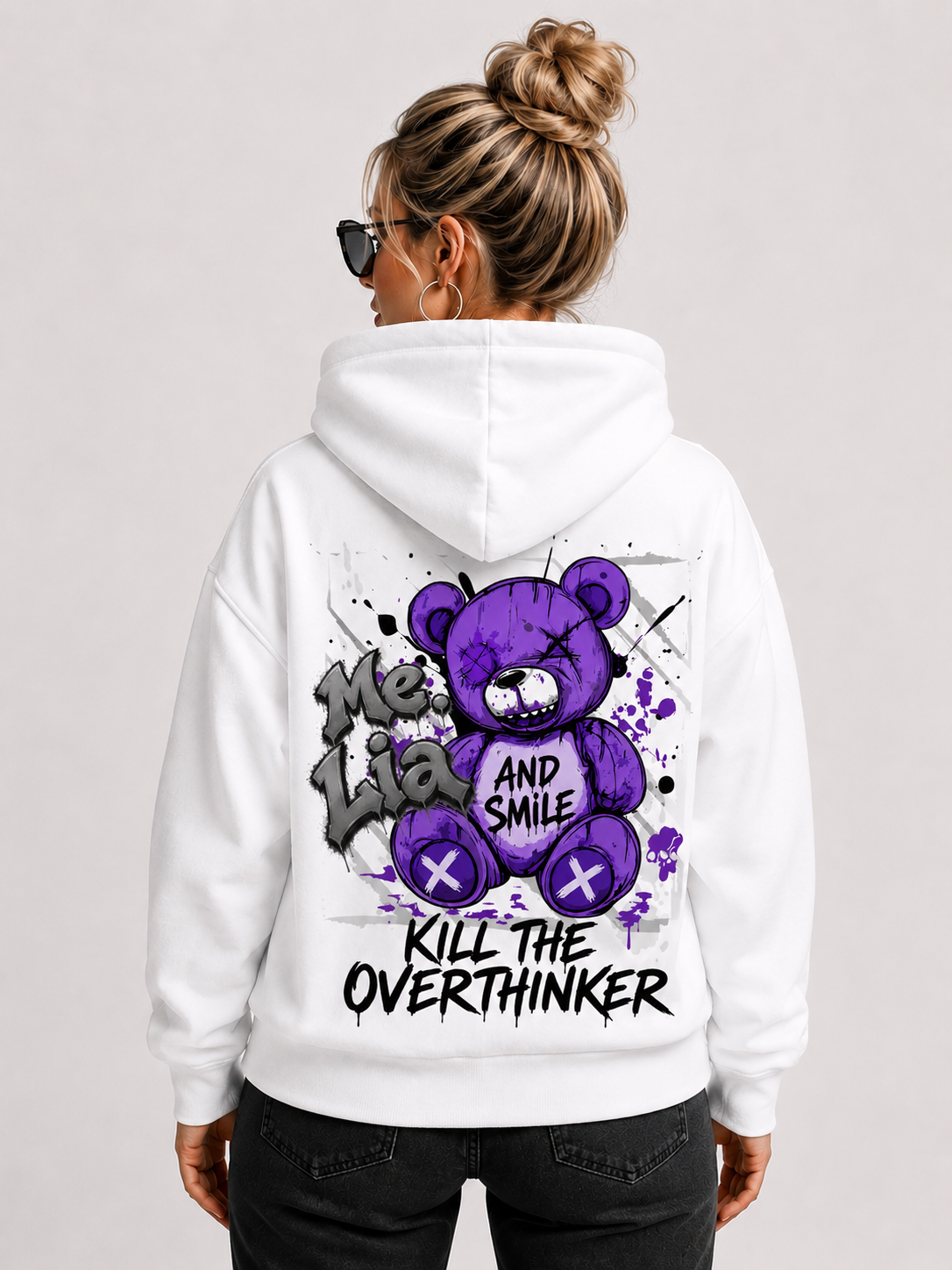 #777 Hoodie Jacke | unisex |Overthinker