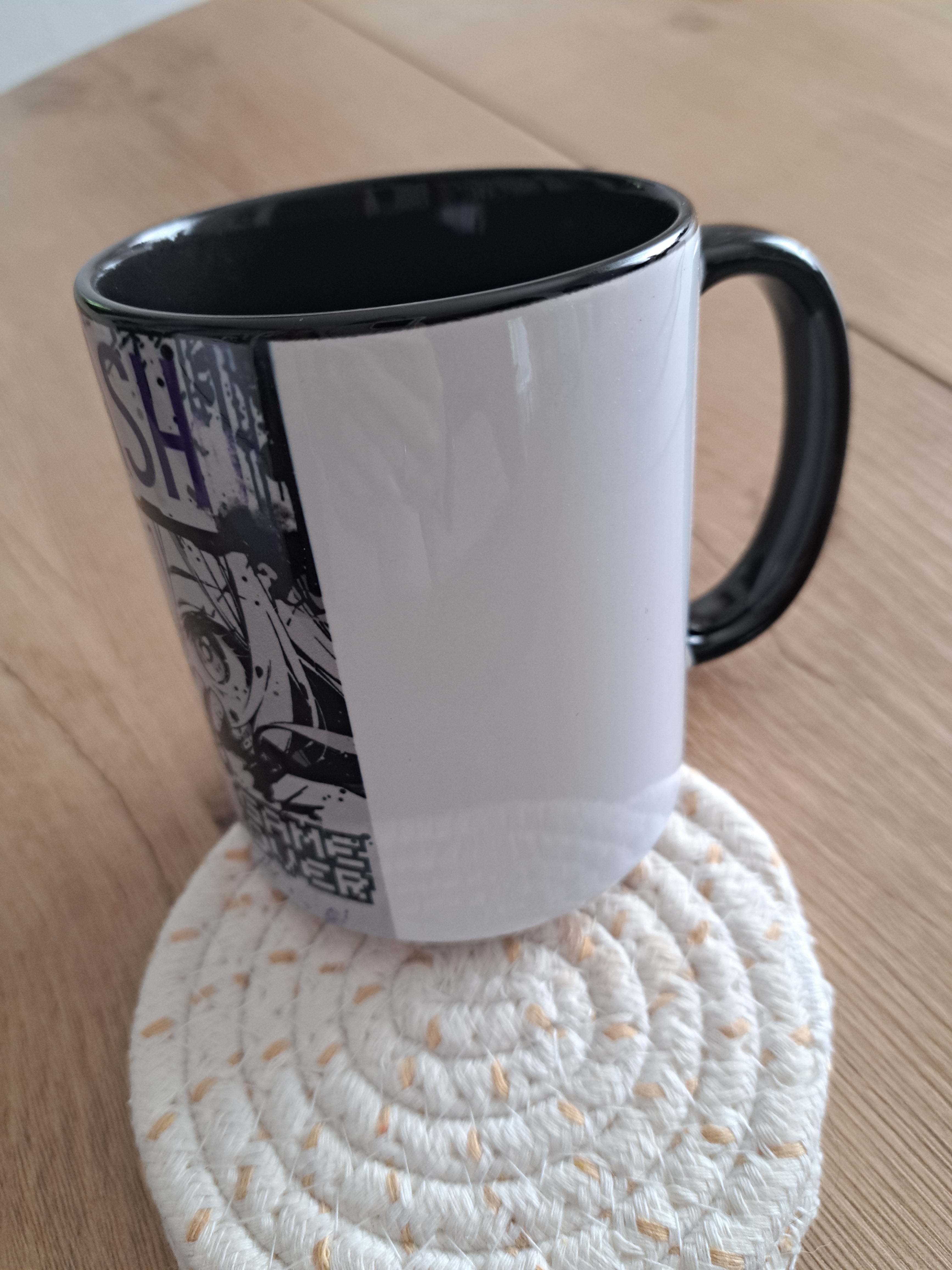 Panoramatasse schwarz #01 mangagirl