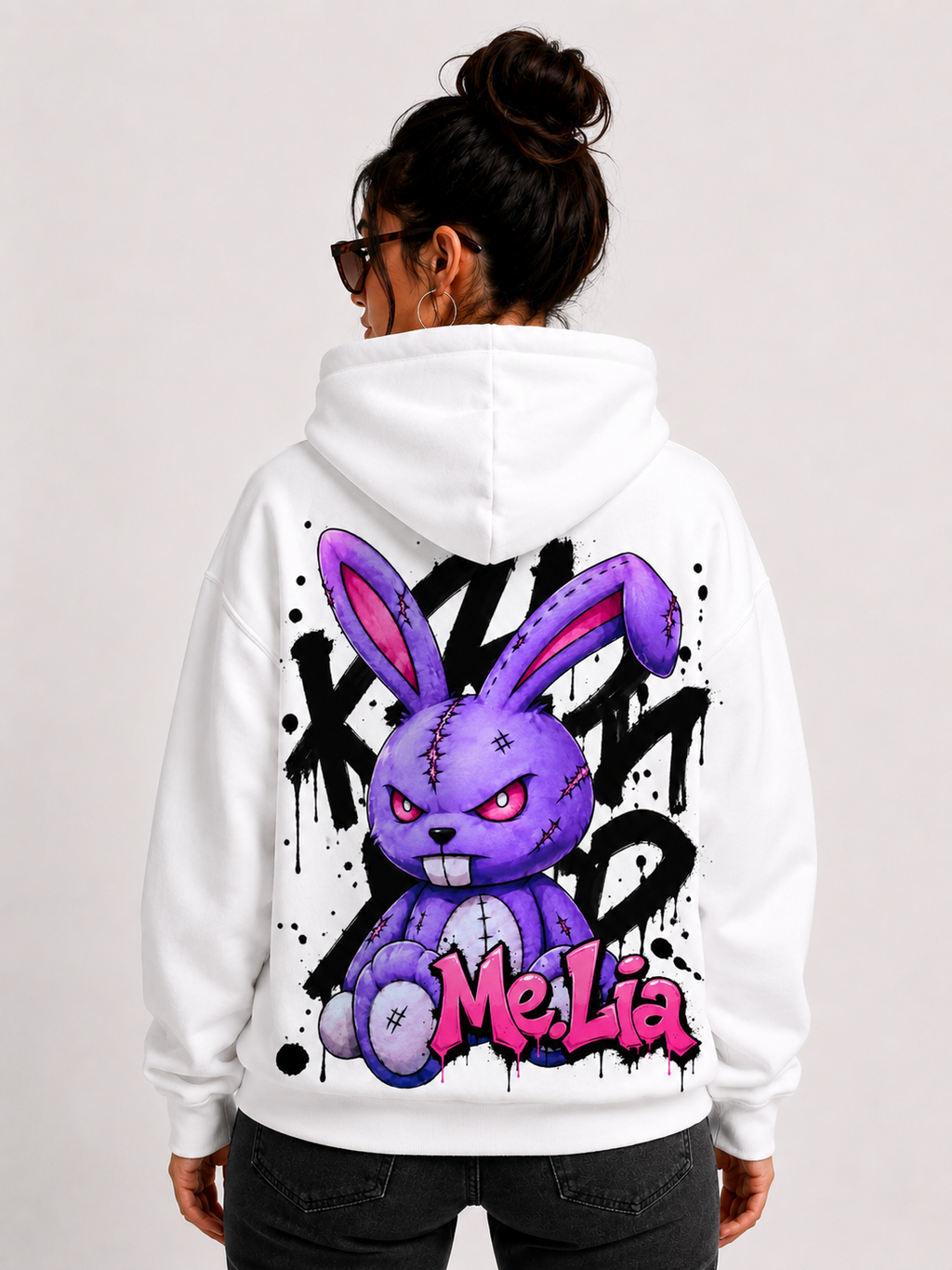 #666 Hoodie Jacke | unisex |Urbanrabbit