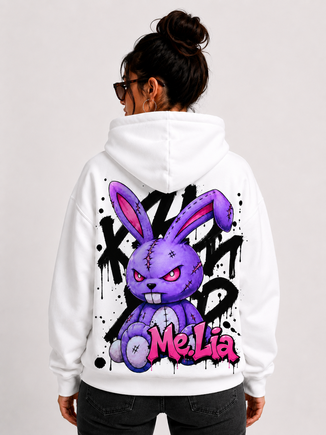 #666 Hoodie Jacke | unisex |Urbanrabbit