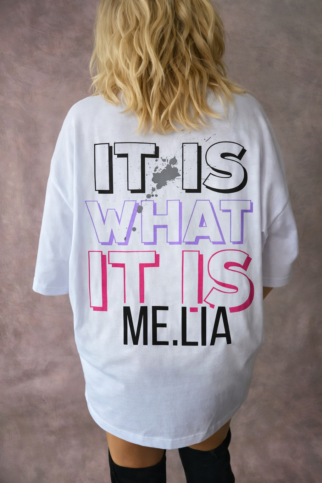 #03 T-Shirt-Kleid Oversize Fit |whatIS