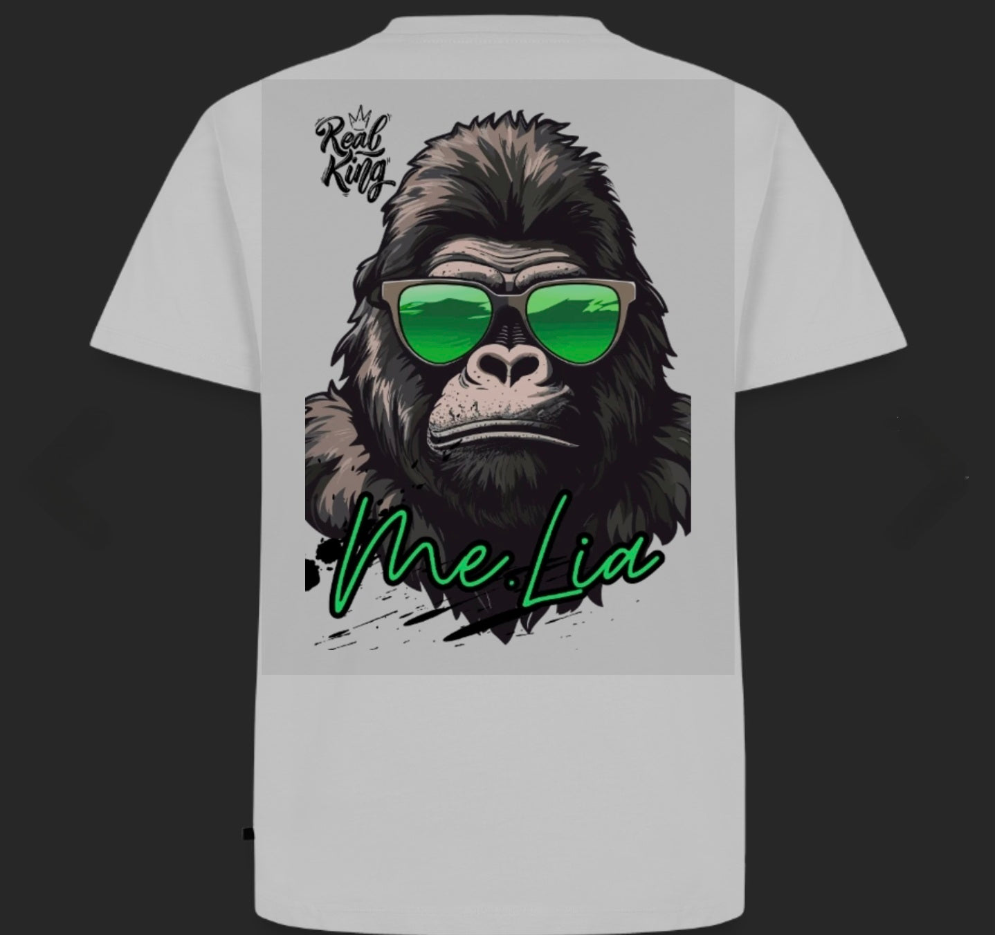 T-Shirt Premium-Shirt Männer unisex Fit #03 monkey Realking