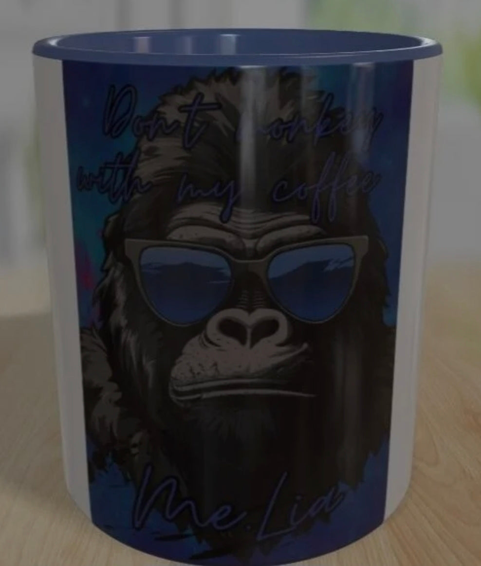 Panoramatasse #06 Monkey