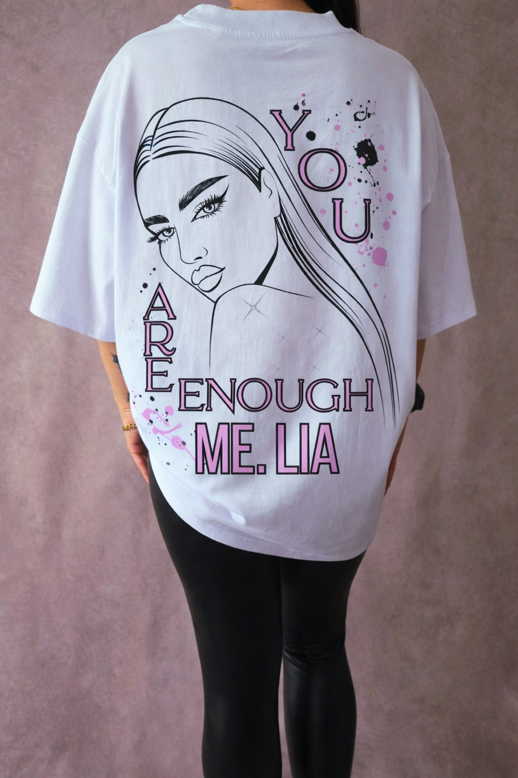 #07 T-Shirt-Kleid/T-Shirt Oversize Fit |enough