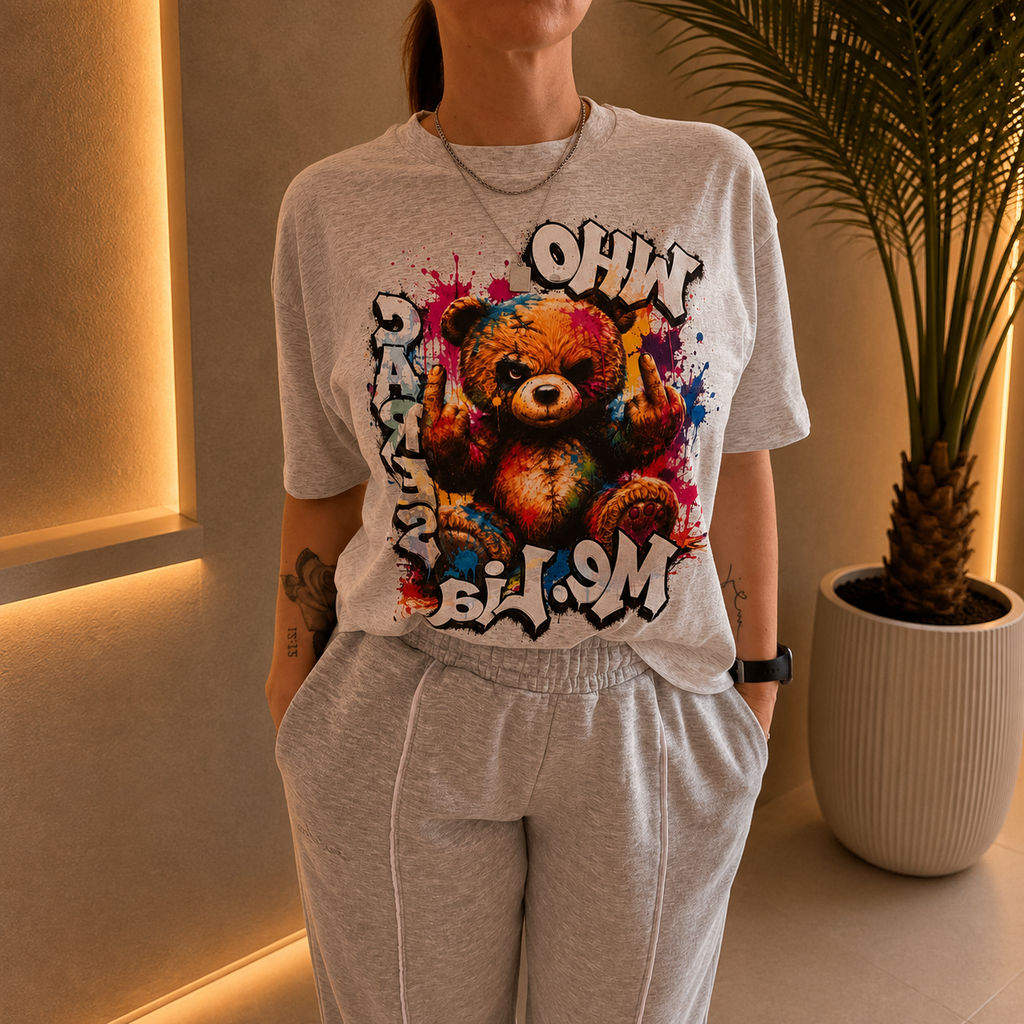 #WF18 T-Shirt Woman Relaxed Fit |WhoCARES