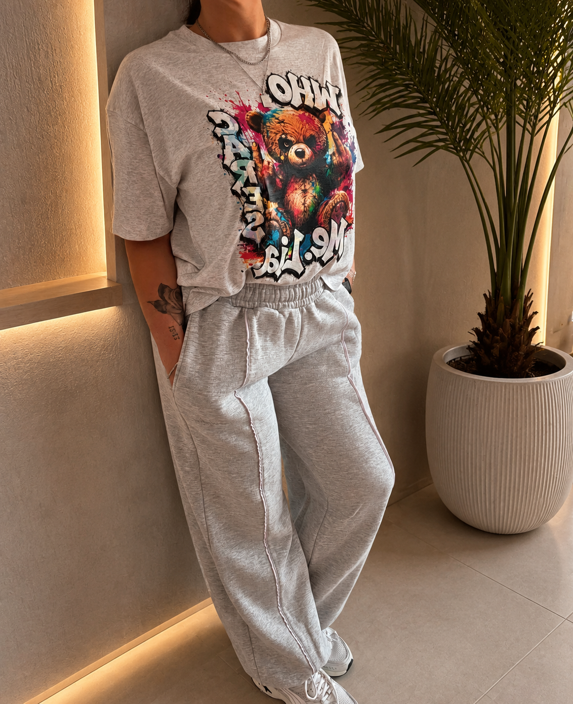 #WF18 T-Shirt Woman Relaxed Fit |WhoCARES